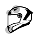 Chin, Front and Top Vent